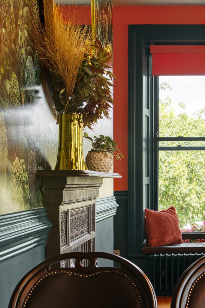 1398-scaled Interior detail with luxury soft furnishings and upholstery, The West Bar and Restaurant Mayo, by The Design Barn, fabric showroom Galway